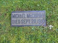 McCarthy, Michael